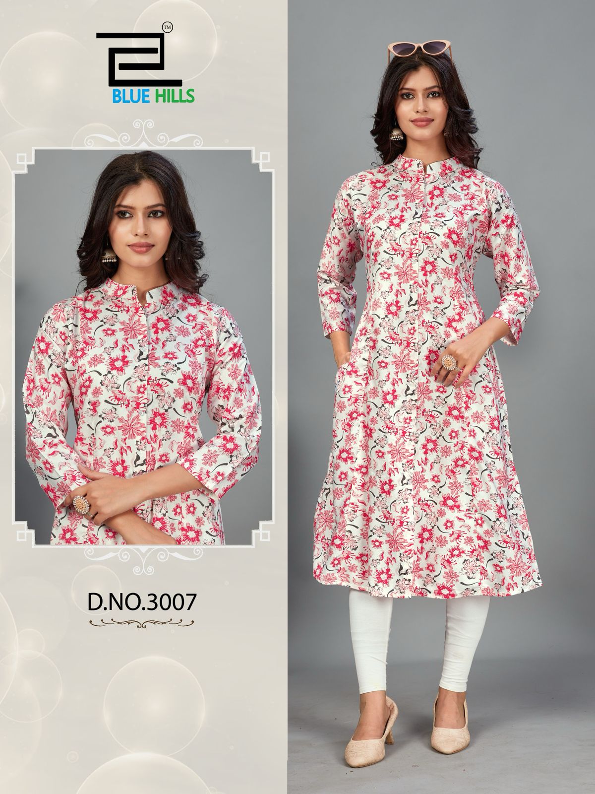 Maher Vol 3 By Blue Hills Rayon Printed Ladies Kurti Wholesale Market In Surat